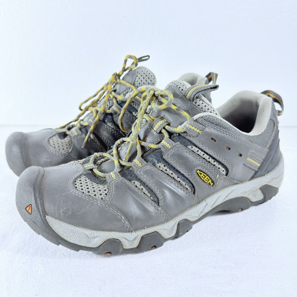 KEEN Utility Waterproof Work Hiking Shoes Boots Men’s Size 10 Black Gray